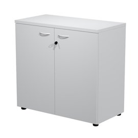 Armadio modulare - ante battenti - 90 x 44 x 85 cm - grigio