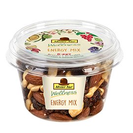 Energy mix - frutta secca e disidratata - in bicchiere - 125 gr - Mister Nut