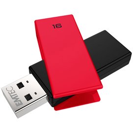 EMTD16GC352 Emtec - Usb 2.0 - C350 - 16 GB - Rosso