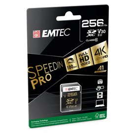 EMTD256GXC10P Emtec - SD Speedin USH-1 U3 - ECMSD256GXC10SP - 256GB
