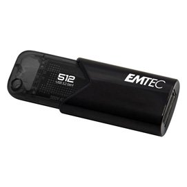 EMTD512GB113 Emtec - Memoria USB B110 USB 3.2 Click&Easy - nero - ECMMD512GB113 - 512 GB