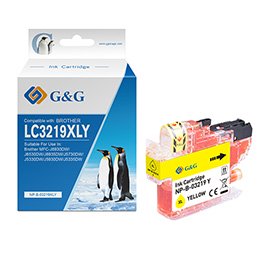 GGNINKB3219XLY G&G - Cartuccia ink Compatibile per Brother MFC-J6930DW/J6530DW/J6935DW - Giallo