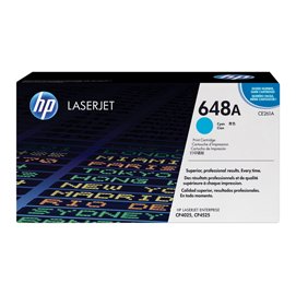 Hp - Toner originale - 648A - Ciano - CE261A - 11.000 pag