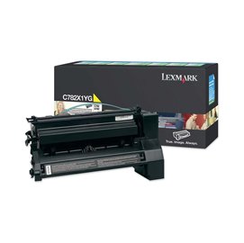 IBMC782X1YG Lexmark - Toner - Giallo - C782X1YG - return program - 15.000 pag
