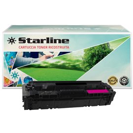 STLHCF543A Starline - Toner Ricostruito per HP 203A - Magenta - CF543A - 1.300 pag