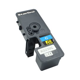 STLTK5230C Starline - Toner Compatibile BASIC Kyocera ECOSYS M5521 - Ciano - 2.200 pag