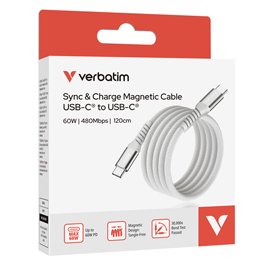 Verbatim - Cavo USB-C to USB-C - Grigio - 31850 - 120cm