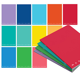 Miniquaderno Monocromo - 120x170mm -  5mm - 40fg - 80gr - Pigna