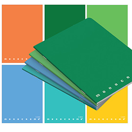 Maxiquaderno Monocromo Green Pigna - A4 - 5mm c/ margine - 42 fogli - 80gr - Pigna