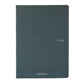 Maxiquaderno Ecoqua original PM - A4 - 1 rigo - 40 fogli - 90gr - verde scuro - Fabriano