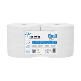 Bobina asciugatutto - 2 veli - goffratura a onda -  diametro 26 cm - 19