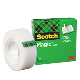 32109 Nastro adesivo Magic 810 - 19 mm x 33 m - acrilico - trasparente - Scotch