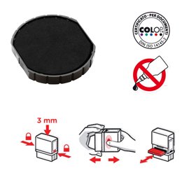 Tampone di ricambio E/PSP R40 - nero - Colop