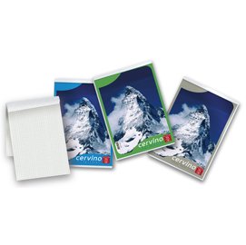 Blocco Cervino - A6 - 100 x 150mm - 50gr - 50 fogli - 5mm - Pigna - conf. 20 pezzi
