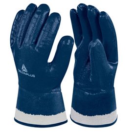 Guanti da lavoro pesante NI175 - nitrile - taglia 10 - blu - Deltaplus