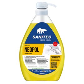 82747 Detergente Neopol Piatti Gel Agrumi - 1 L - Sanitec