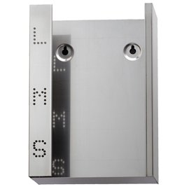 Dispenser  guanti monouso Brinox - acciaio inox - Medial