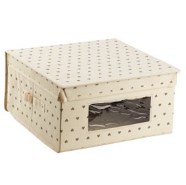 91771 Scatola per indumenti King Box - 36 x 36 x 19 cm - King Collection