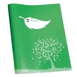 Coprimaxi Green - 21 x 30 cm - carta - 120gr  - c/tasche - verde - Colorosa