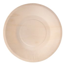 Piatto piano monouso - rotondo - diametro 21