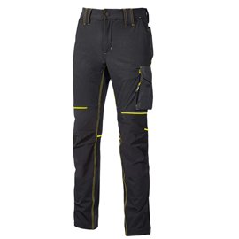 Pantalone da donna World - taglia M - grigio/giallo - U-Power